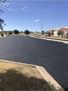 Llano Isd Campus Paving Improvements. Pavement repairs Sealcoating and striping