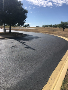 Llano Isd Campus Paving Improvements. Pavement repairs Sealcoating and striping