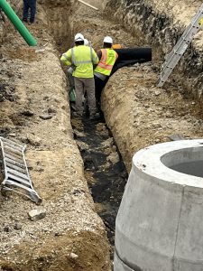 Transportation Way Waste Water Installation